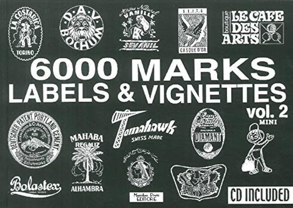 Amazon.co.jp: 6000 marks mini. Labels & vignettes. Ediz