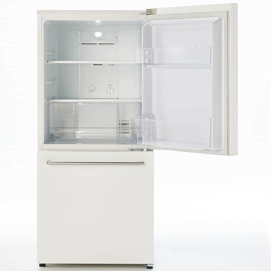 Amazon.co.jp: 無印良品 冷蔵庫 157L 白 幅52.5×奥行57.1×高さ116cm