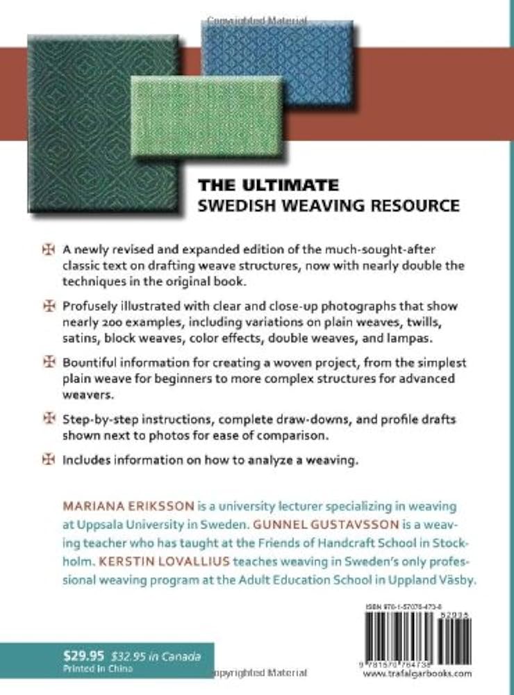 Warp and Weft: Lessons in Drafting for Handweaving: Eriksson