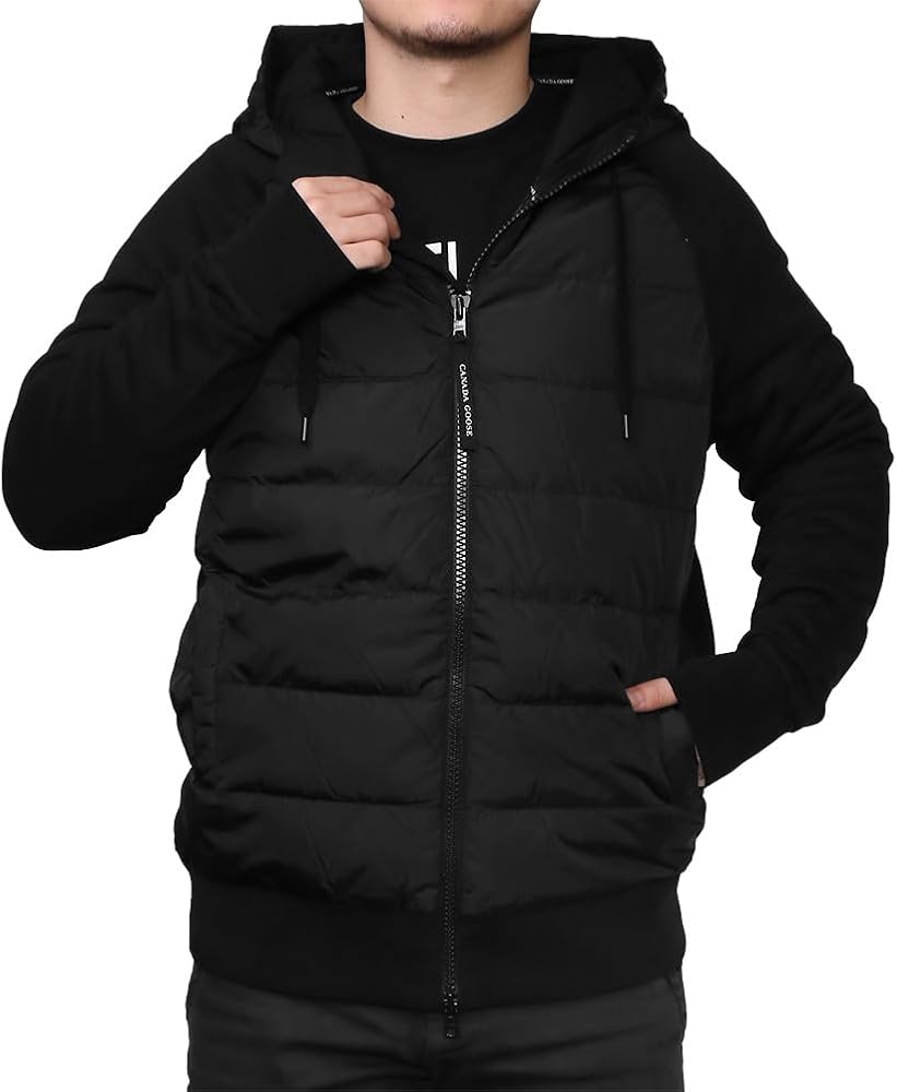 Amazon | [カナダグース] ブルゾン ダウン メンズ ブラックレーベル