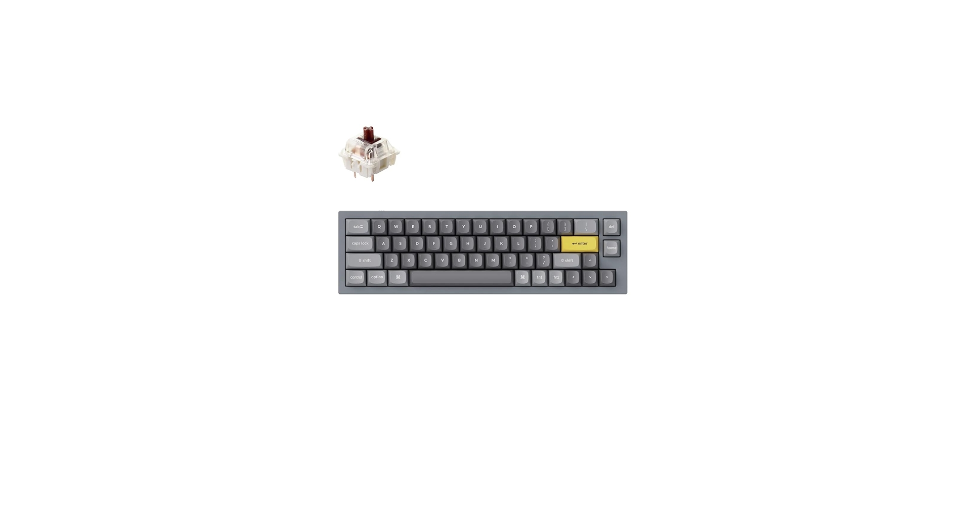 Amazon | Keychron Q9 有線ウルトラミニ 40%メカニカルキーボード