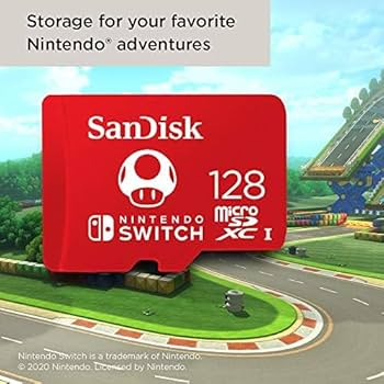 Amazon.com: SanDisk 128GB microSDXC Card Licensed for Nintendo
