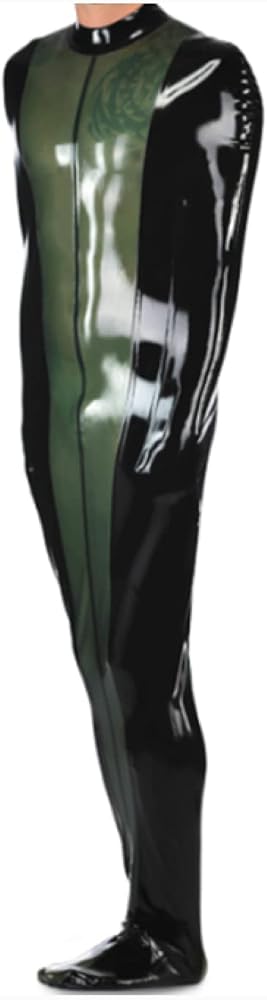 Amazon.co.jp: 真空寝袋ラテックスバックジッパーエントリーラバー0.4