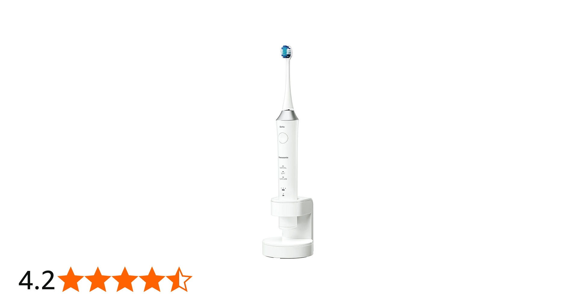 Amazon.co.jp: パナソニック バッテリー式 電動歯ブラシ ドルツ 白 EW