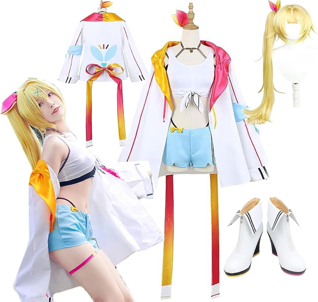 Amazon.co.jp: [楽コス] 星川サラ コスプレ 衣装 ほしかわさら VTuber