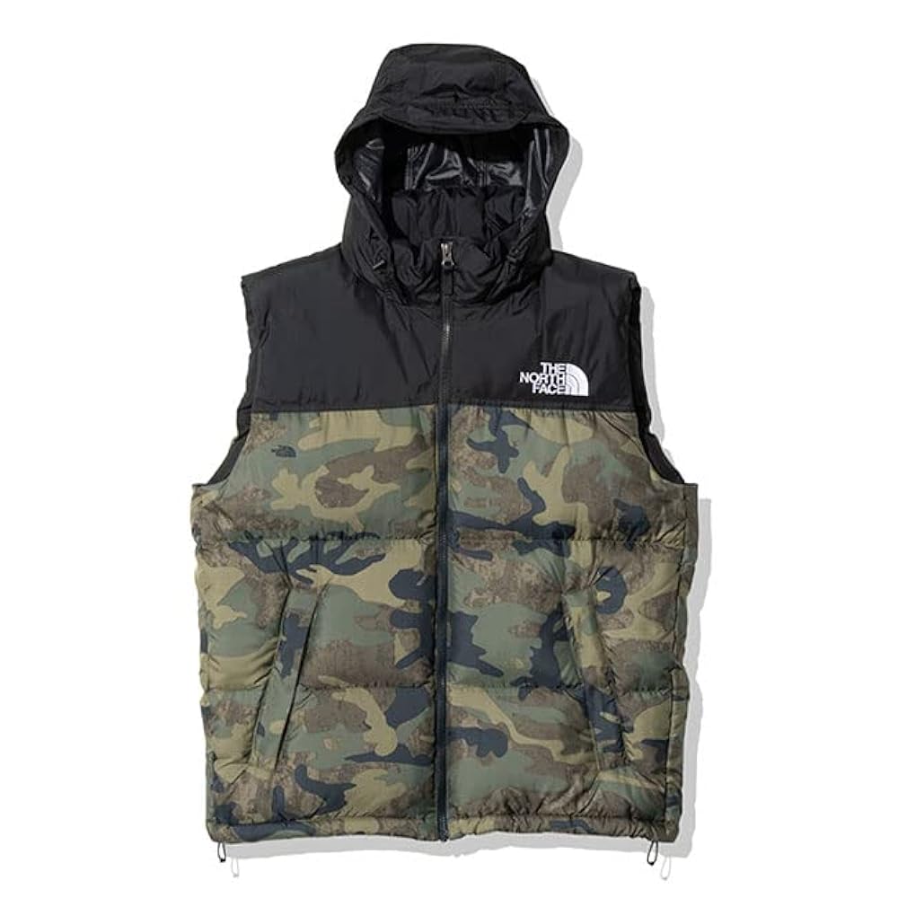 ノースフェイス ダウンベスト カモフラ柄 メンズXL 【公式通販】