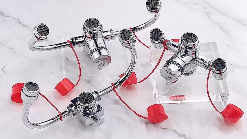 Amazon | Huanyu 洗眼器 洗眼水栓 緊急洗眼 360度回転 アイウォッシュ