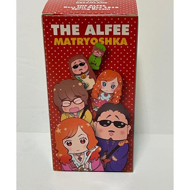 Amazon.co.jp: THE ALFEE コンサートグッズ マトリョーシカ : おもちゃ
