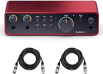 Amazon.com: Scarlett 2i2 4th Gen, 2-in, 2-out USB Audio Interface