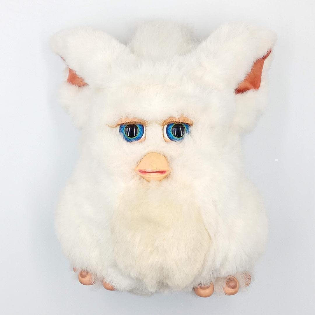 Amazon.co.jp: ファービー2 スノーボールホワイト 白 青目 不動品 93