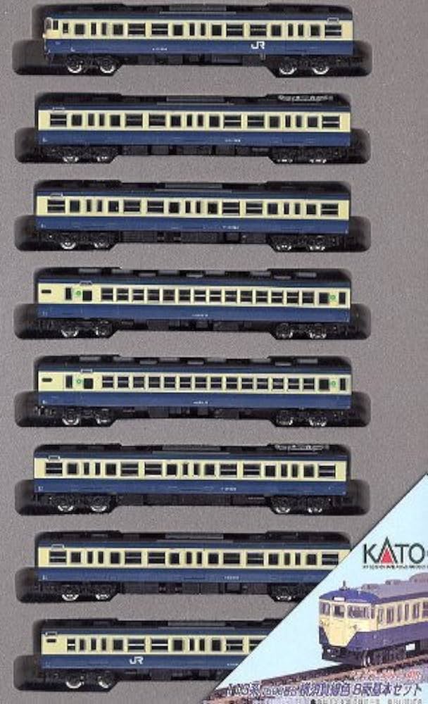 Amazon.co.jp: Nゲージ 10-195 113系1500番台横須賀線色基本 (8両