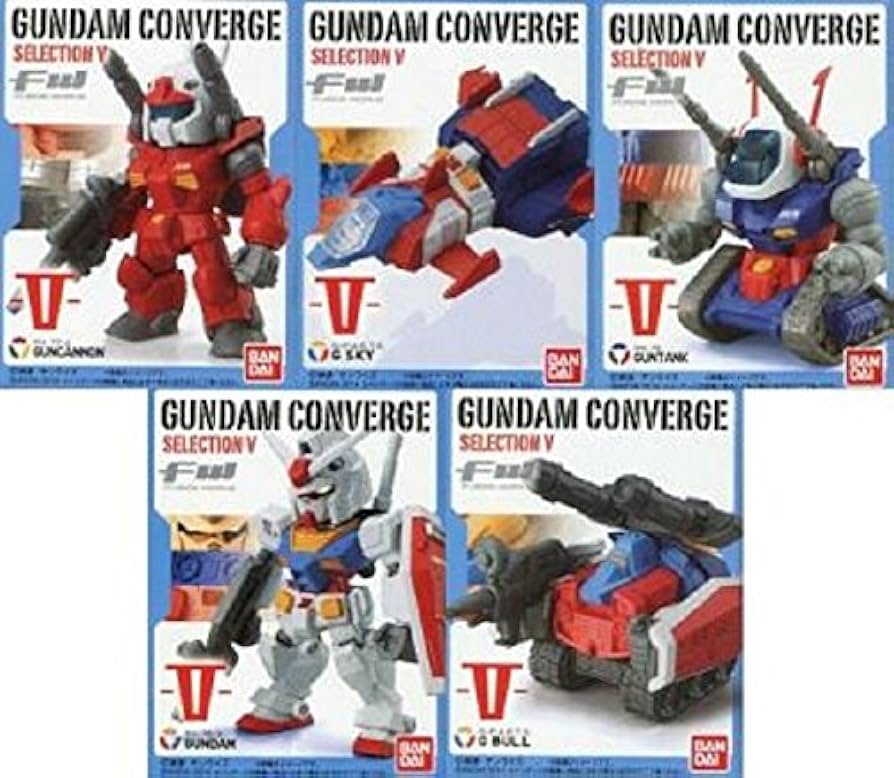 Amazon.co.jp: FW GUNDAM CONVERGE SELECTION V 全5種セット