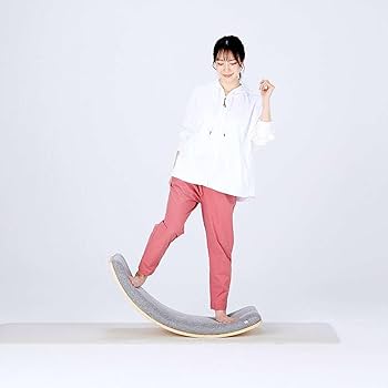 Amazon | MIZUNO(ミズノ) 健康器具 バランスバウム 上に乗ってゆらゆら