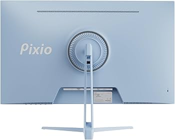 Amazon.co.jp: Pixio PX27U Wave Pastel Blue Gaming Monitor, 27-Inch