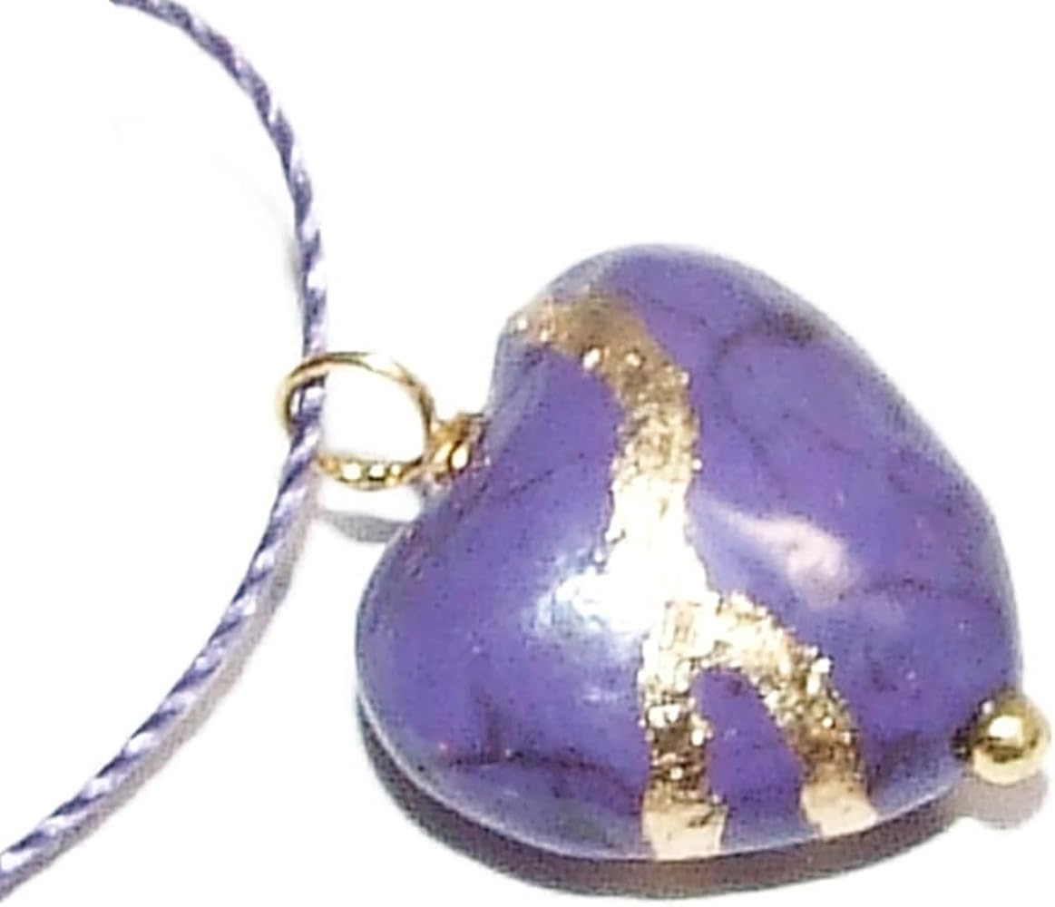 Amazon.com: Wabi Sabi Chic Kintsugi Petite Purple Howlite 1/2