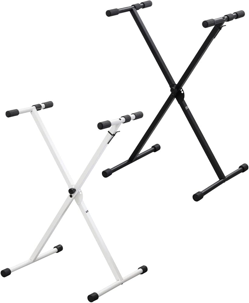 Amazon | キクタニ (Kikutani) X型キーボードスタンド ブラック KS-29