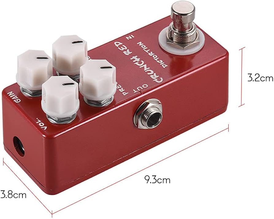 Amazon.co.jp: ZEYUAN CRUNCH RED ディストーション ギター