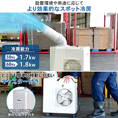 ナカトミ(Nakatomi) - SAC-204NG ミニスポットクーラー の評価 | SHOPSTAFF