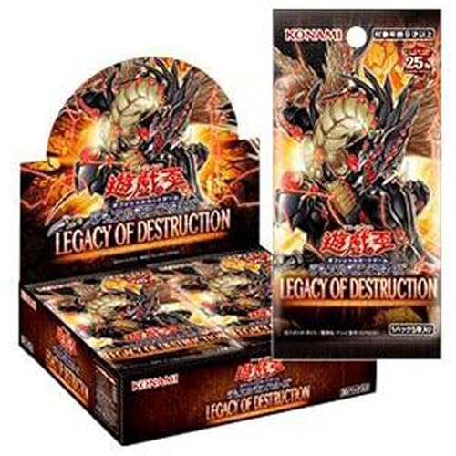 コナミ 遊戯王 デュエルモンスターズ LEGACY OF DESTRUCTION [BOX