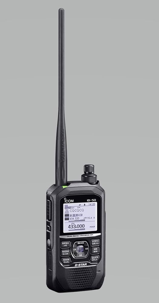 Amazon | アイコム ID-50 144/430MHz デュアルバンド5Wデジタル
