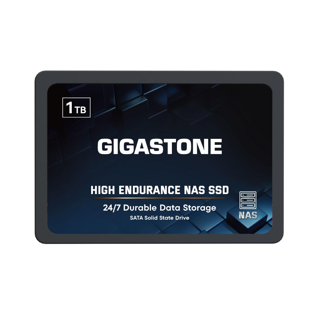 Amazon | 【NAS SSD 御勧め】GIGASTONE NAS SSD 1TB TLC 3D NAND 高い