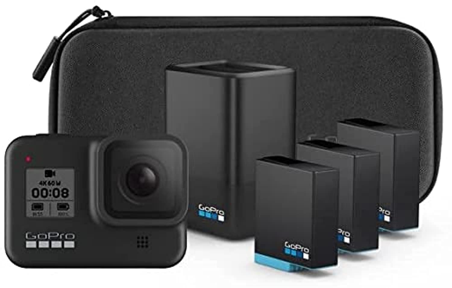 Amazon.com : GoPro HERO8 Black Action Camera Bundle with Dual