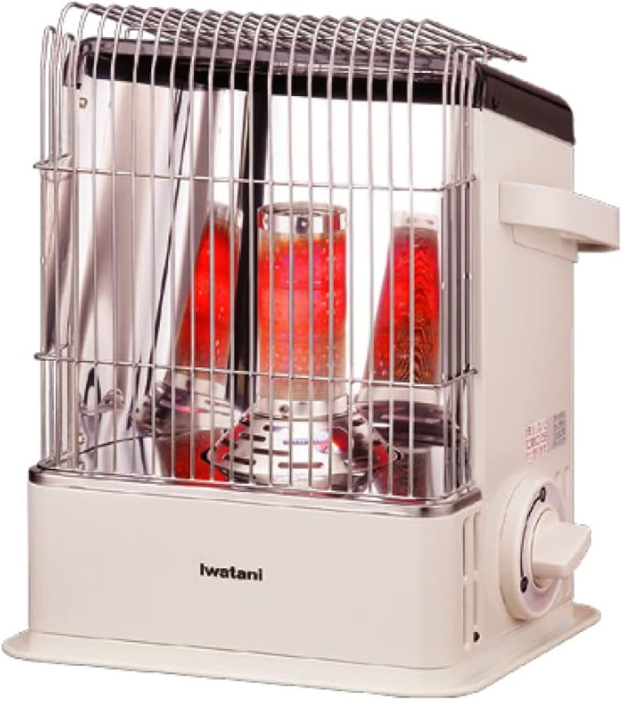 Amazon.co.jp: Iwatani カセットガス ストーブ デカ暖 ホワイト CB-STV