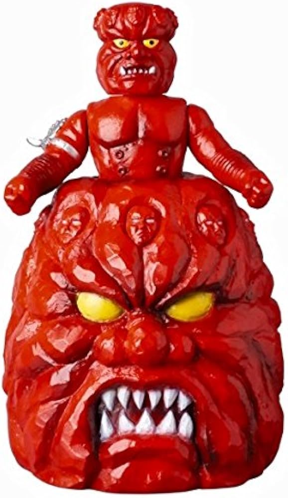 Amazon.co.jp: 東映レトロソフビコレクション 十面鬼（仮面ライダー