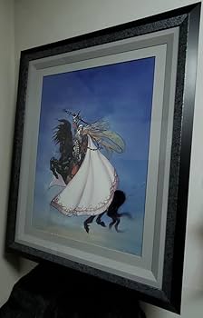 Amazon.co.jp: アールビバン限定200部天野喜孝 直筆サイン入版画『白