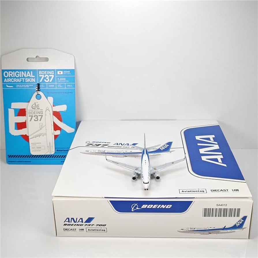 Amazon | JC Wings 1:400 SA4012 ANA Boeing 737-700 JA02AN +カギ