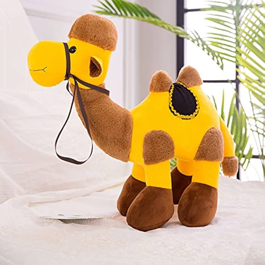 Amazon.co.jp: EKOOかわいいシミュレーション砂漠のラクダぬいぐるみ