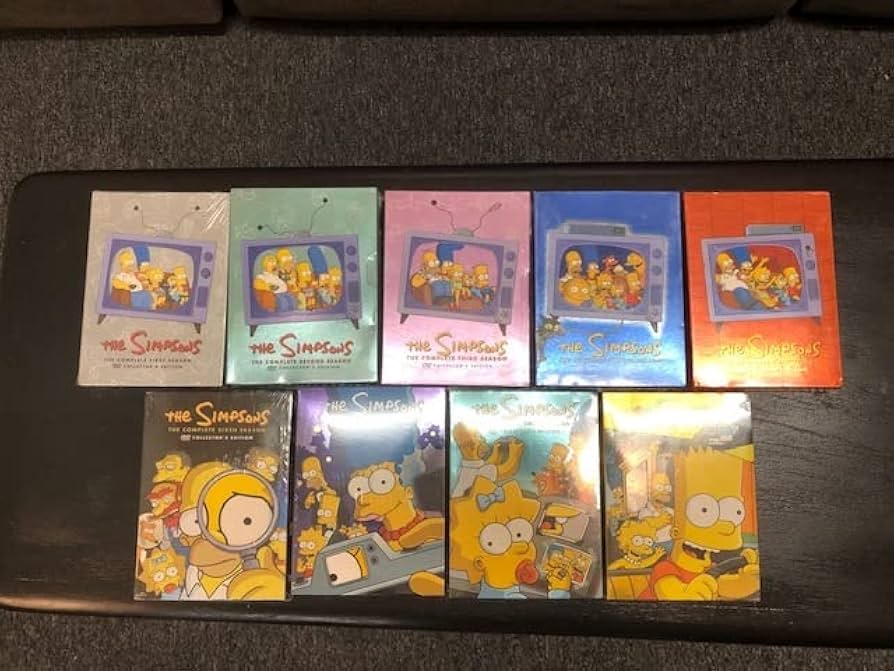 Amazon.com: The Simpsons Complete Seasons 1,2,3,4,5,6,7,8,10 (Nine