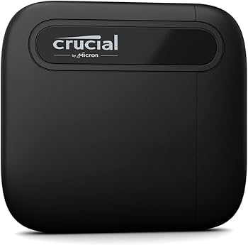 Crucial X6 4TB Portable SSD - Up to 800MB/s - PC and Mac - USB 3.2