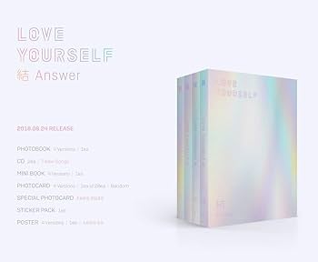 BTS - [Love Yourself 結 'Answer'] 4th Album S VER 2CD+116p