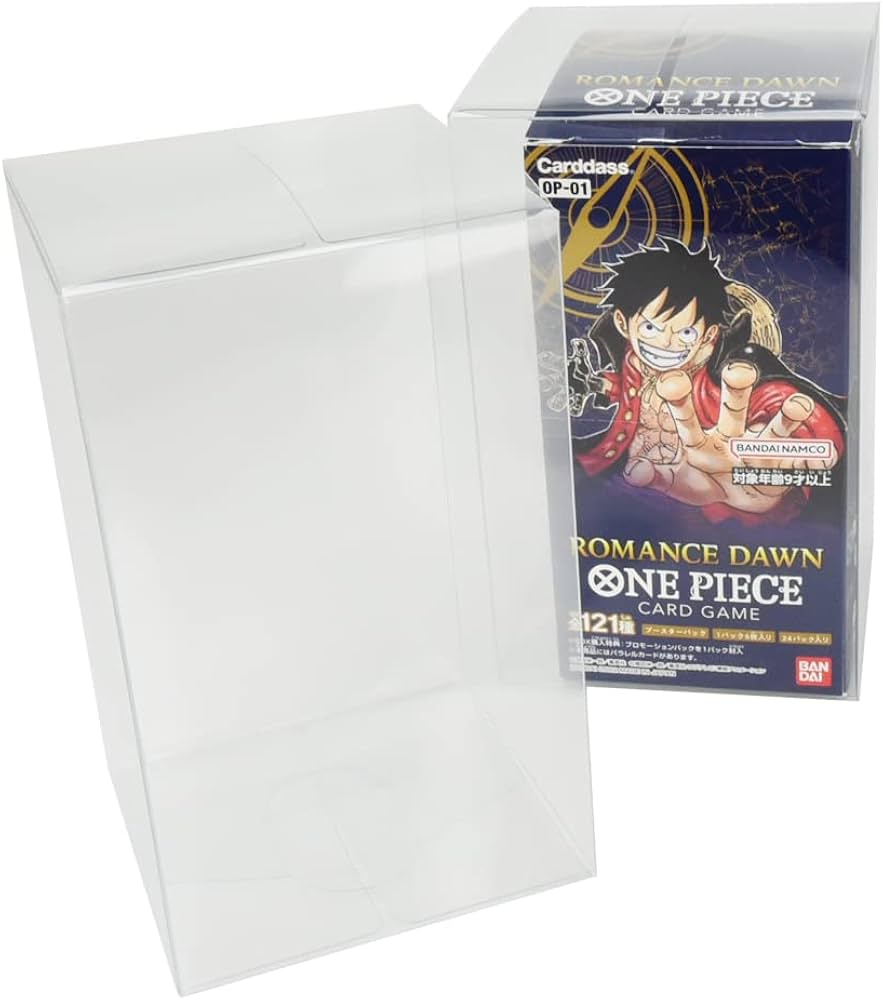 Amazon.co.jp: ワンピースカード BOX 専用ケース 10個 汚れ防止 保護