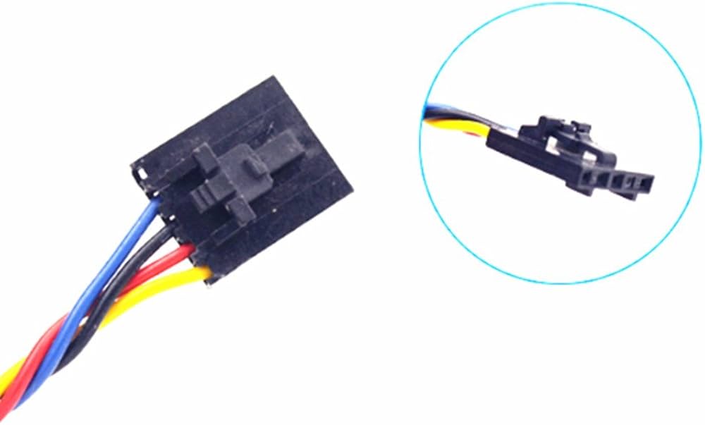 Amazon.co.jp: Pocaton 冷却ファン電源ケーブル 5ピンメス - 4ピンオス