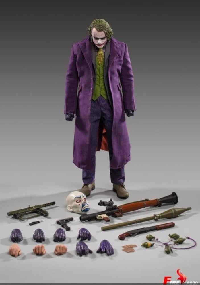 Amazon.co.jp: 1/4 ジョーカー アクションフィギュア BATMAN JOKER