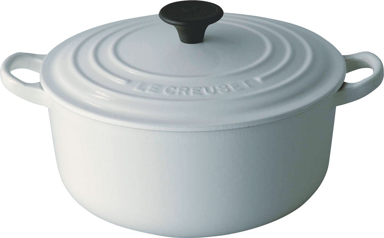 Amazon｜ル・クルーゼ ココット・ロンド 16cm ホワイト 【日本正規販売