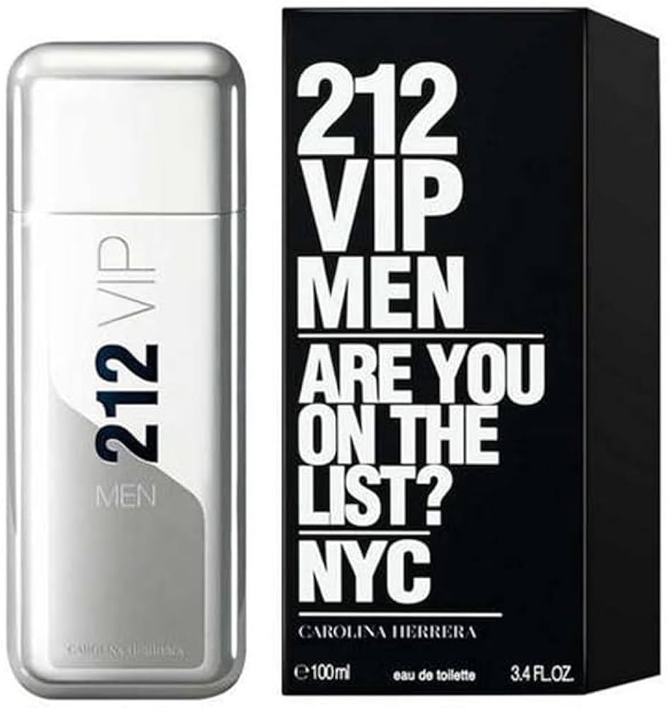 Amazon.com : Carolina Herrera 212 VIP Eau De Toilette Spray 100ml