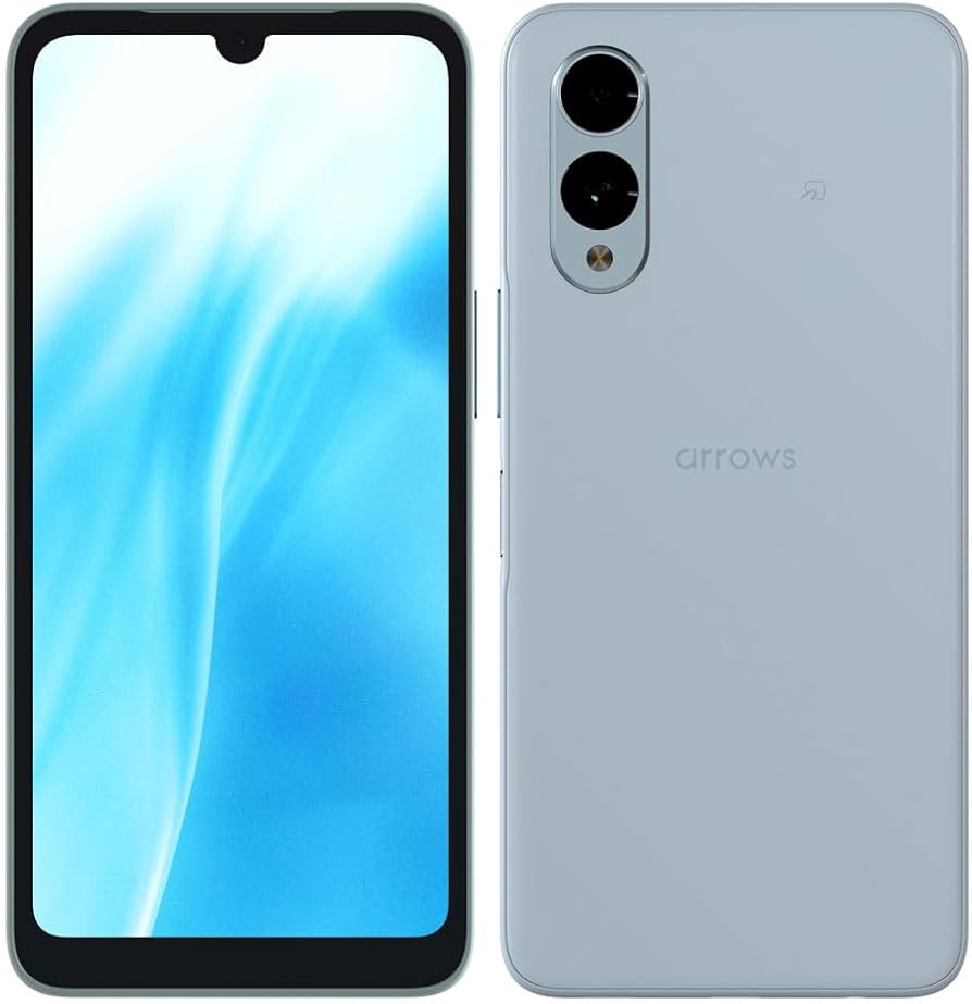 Amazon | SIMフリー arrows We2 FCG02 ライトブルー AU スマートフォン