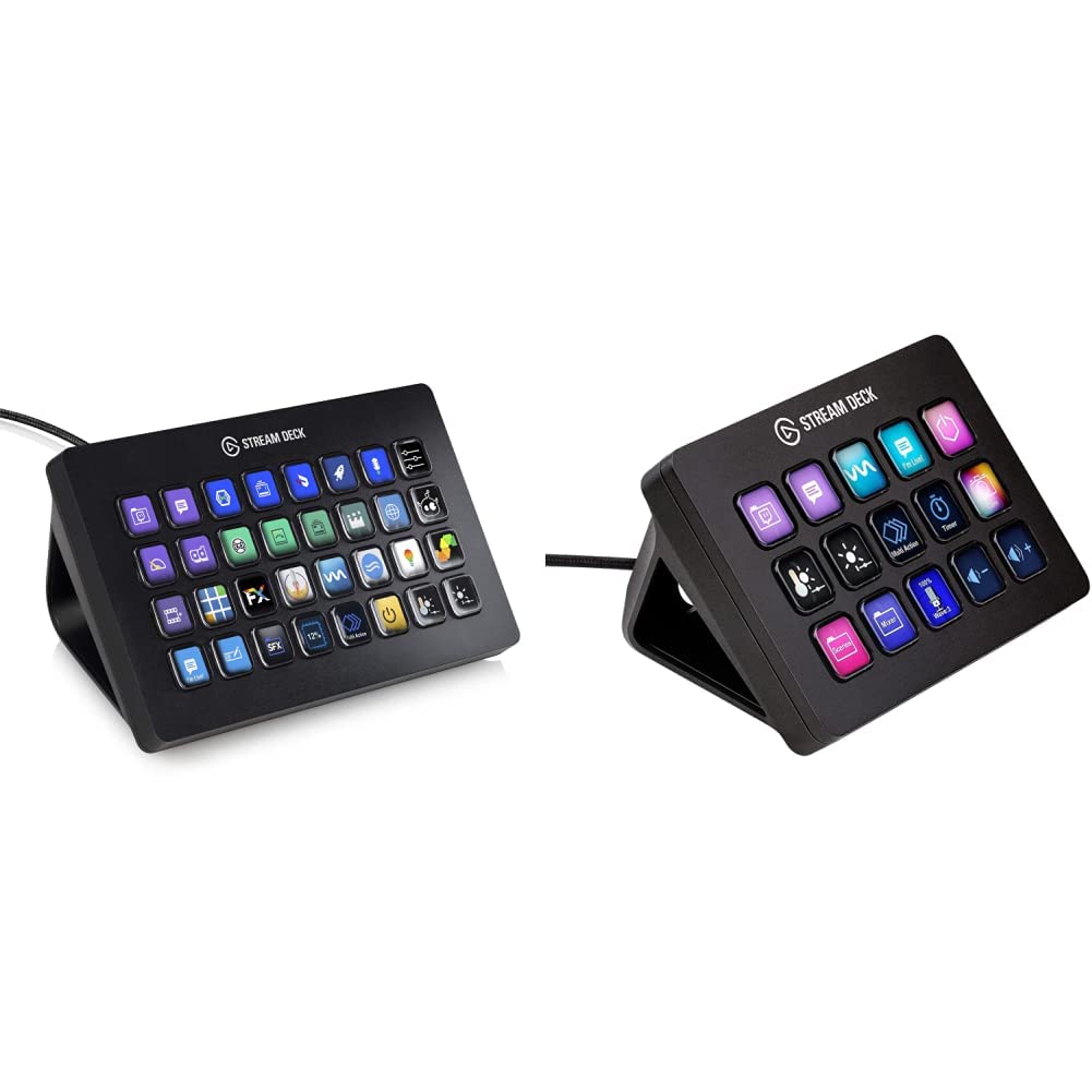 Elgato Stream Deck XL and Stream Deck MK.2 (Studio Controllers