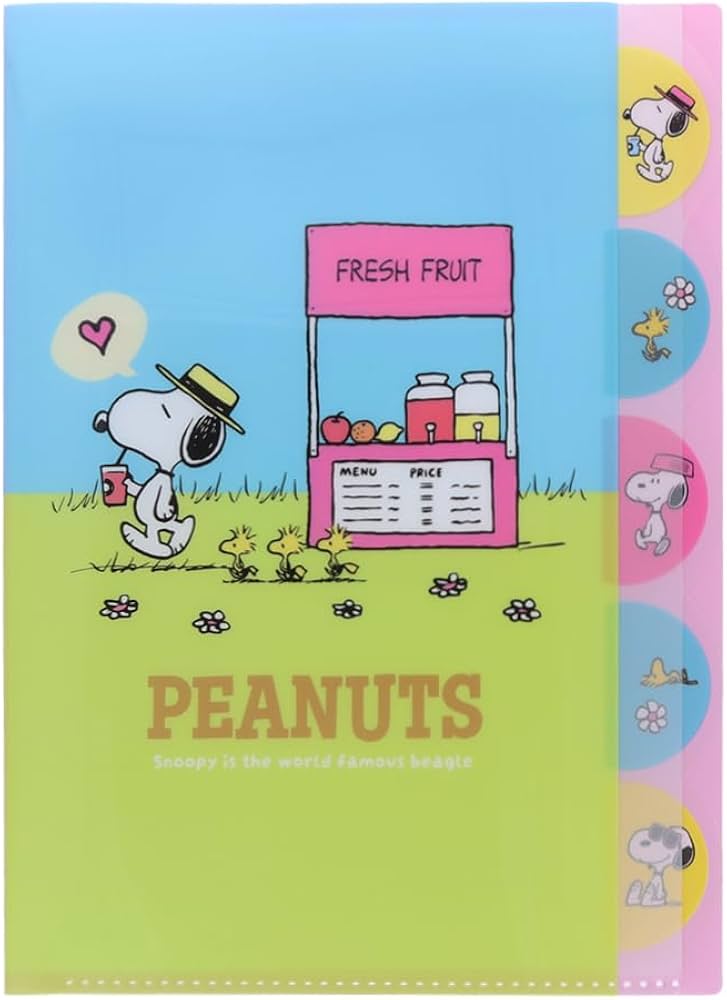 Amazon | サンスター文具 スヌーピー クリアファイル プレイウィズ