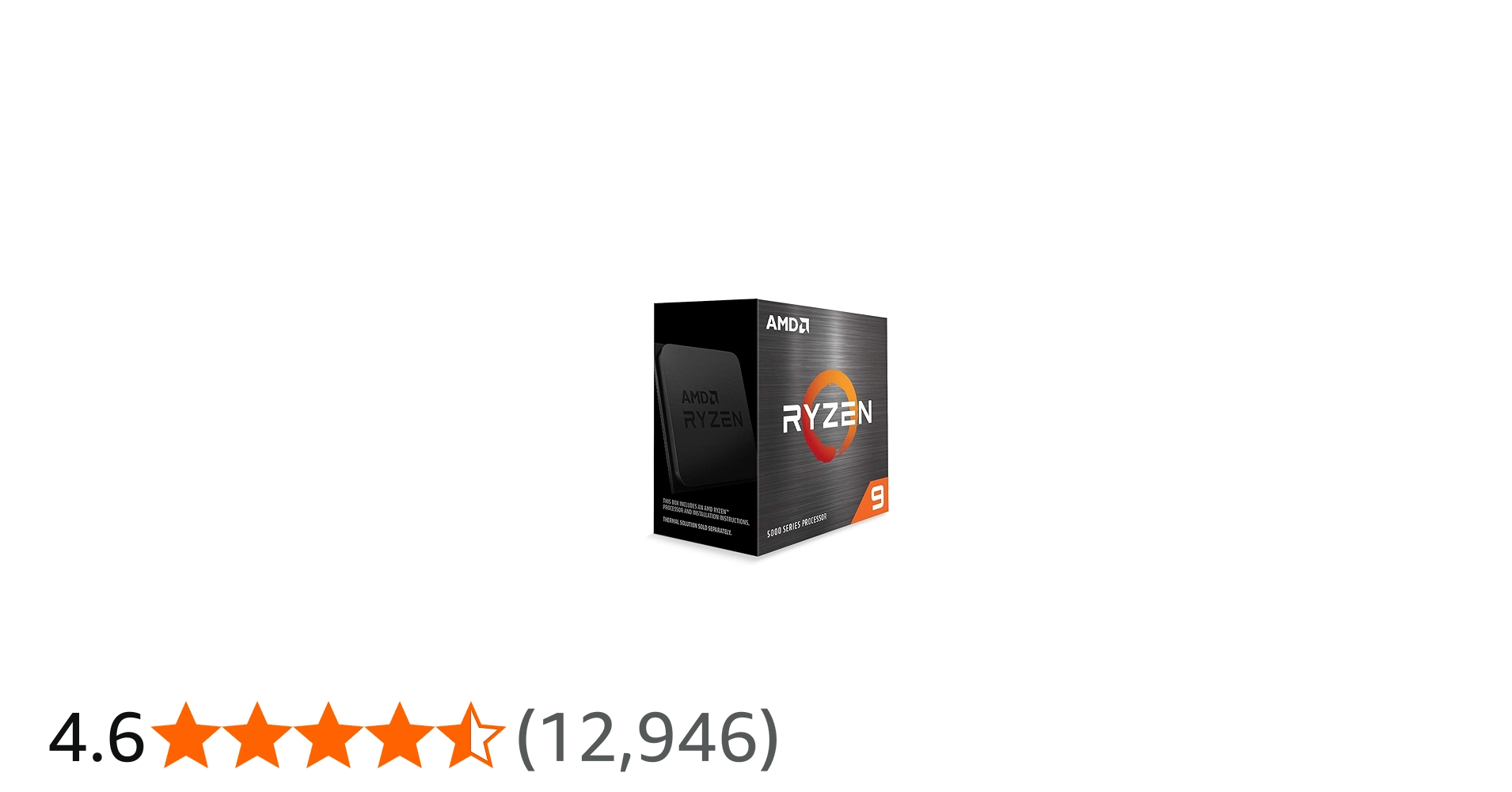 Amazon | AMD Ryzen 9 5900X without cooler 3.7GHz 12コア / 24