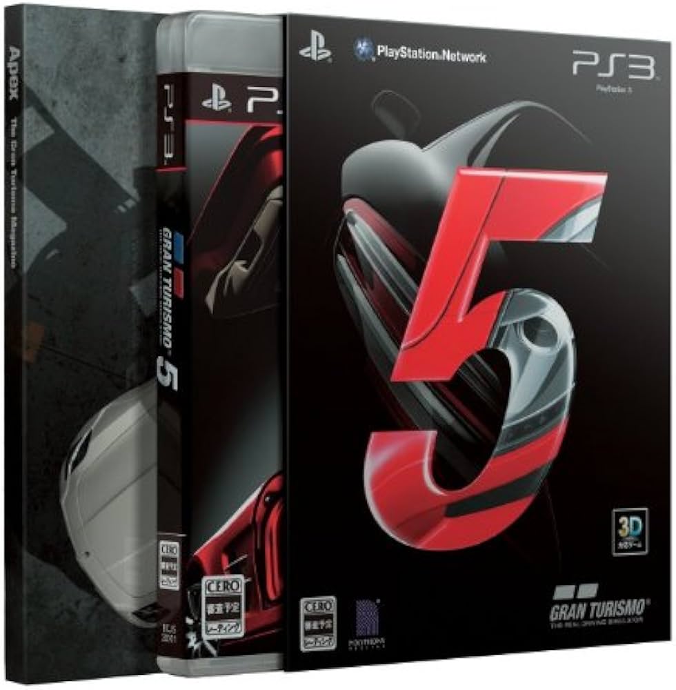 Amazon.co.jp: グランツーリスモ 5(初回生産版:特製ブックレット