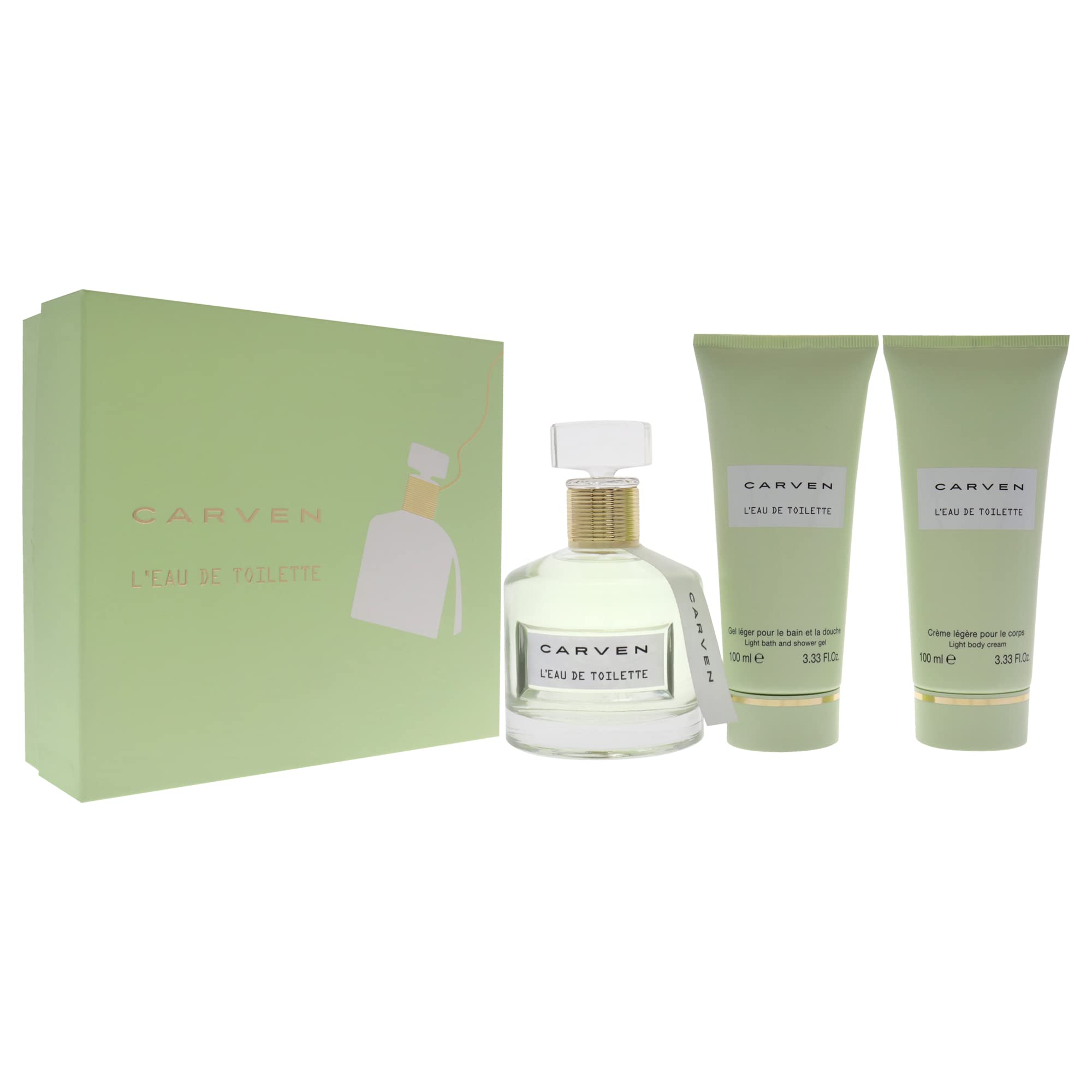 Amazon.com: Carven Le Parfum for Women 3 Piece Gift Set : Beauty
