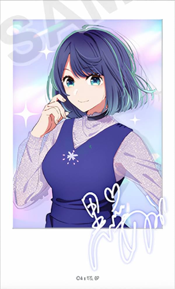 Amazon.co.jp: 【黒川あかね(チェキ風/サイン)】 【推しの子】 ミニ