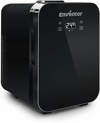 Enventor 冷蔵庫 小型 冷温庫 10L 極静音 エコモード搭載 LCD温度表示