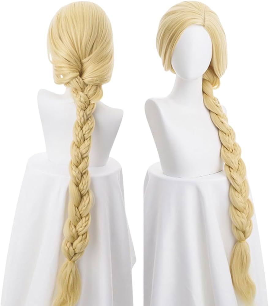 Amazon.co.jp: monoii ウィッグネット付き ラプンツェル ウィッグ