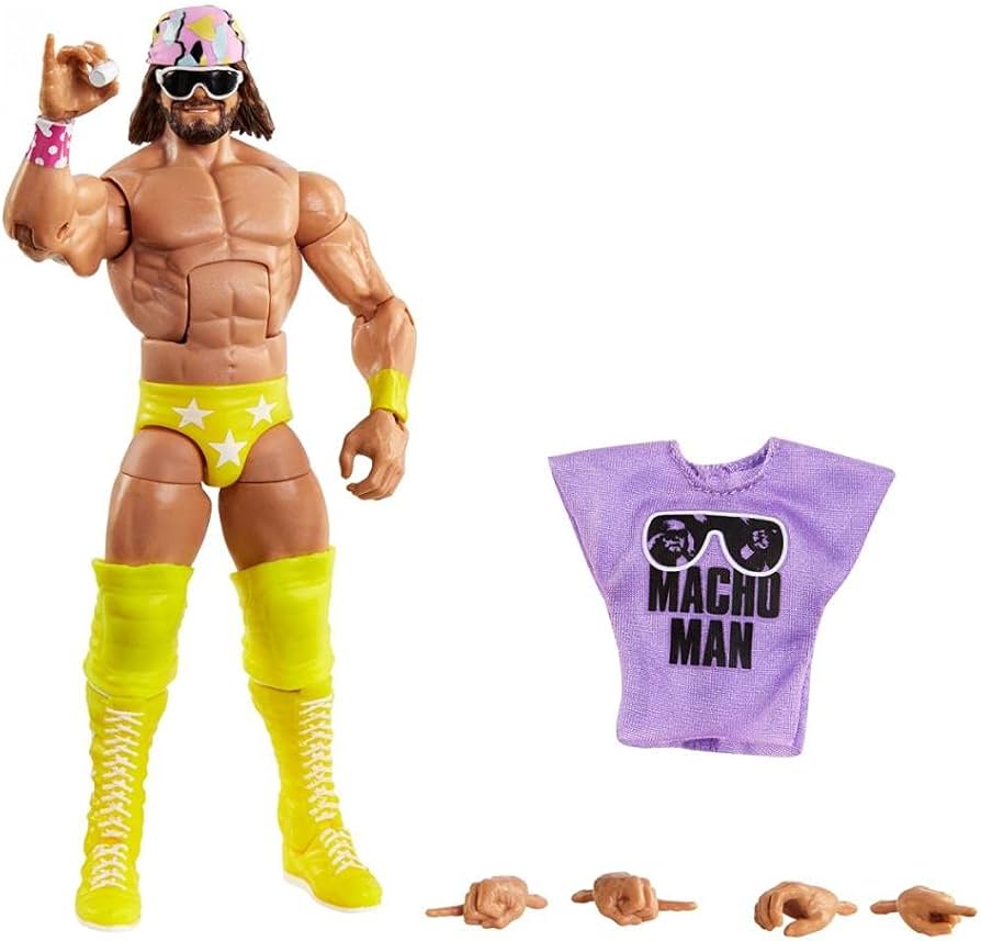 ハズプロWWFプロレスフィギュアランディ・サベージ ビックボスマン