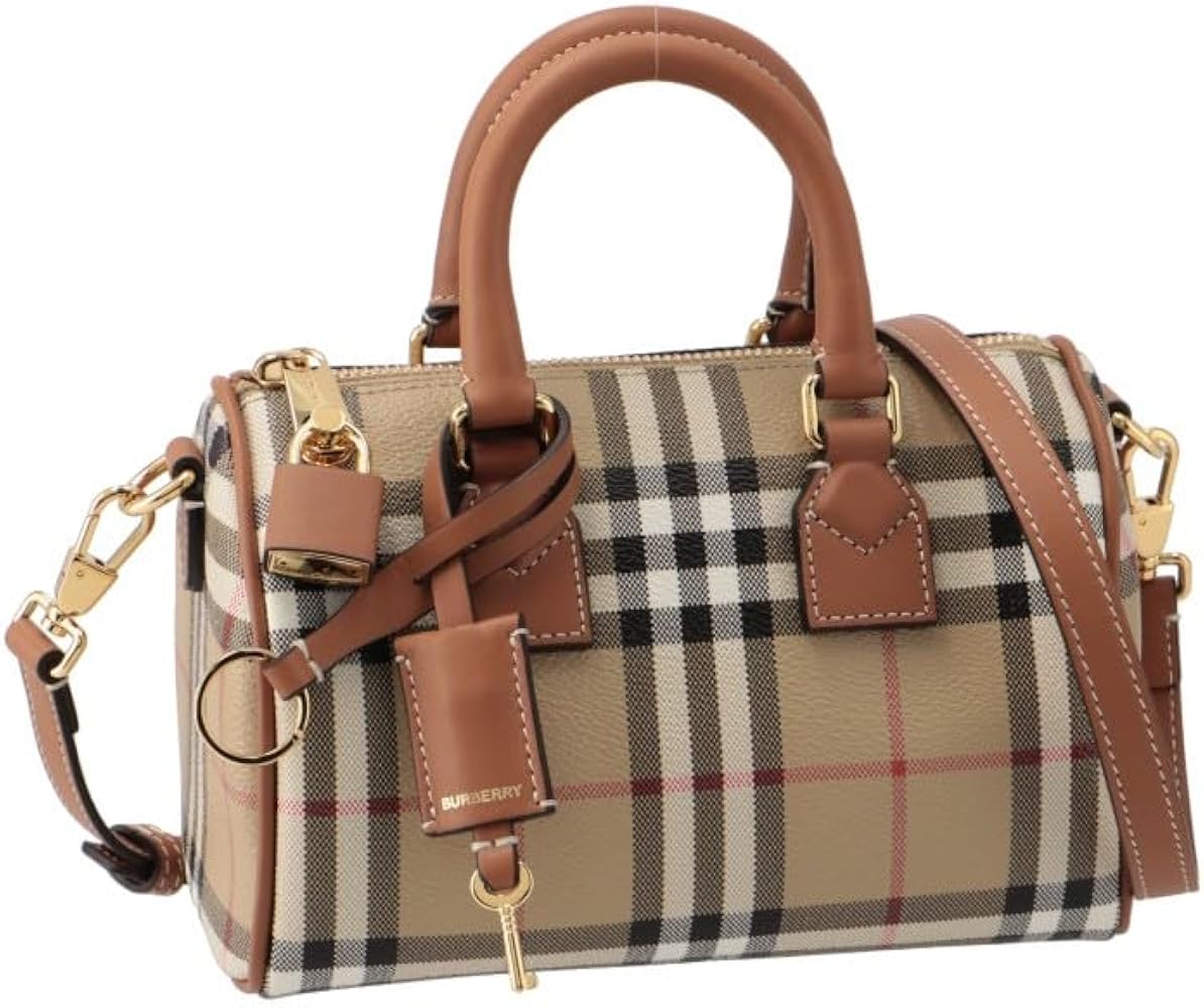 Amazon | [BURBERRY] バーバリー ショルダーバッグ ミニ ボウリング